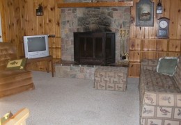 Cabin #8 Living Room